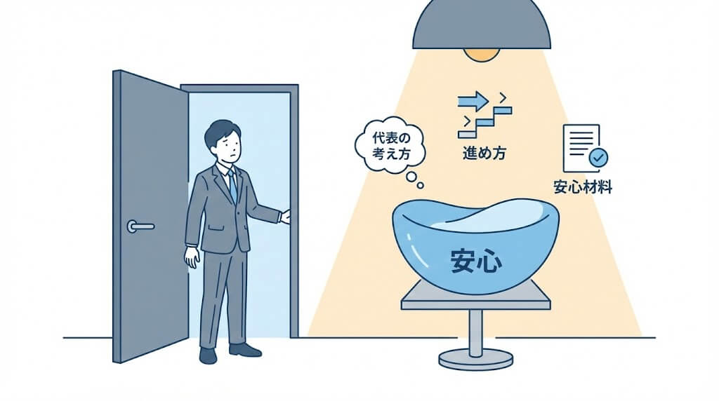 ホームページの役割は“集客装置”ではなく“安心の受け皿”です