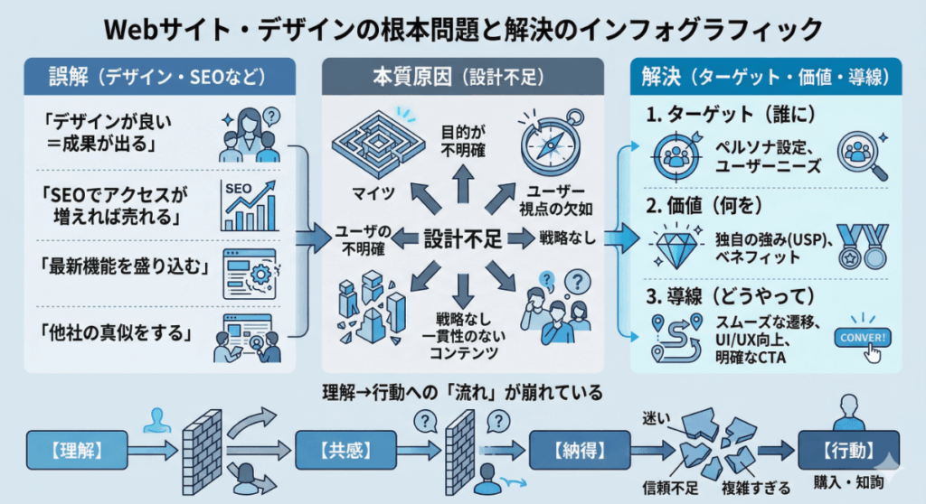 ホームページで集客できない本当の原因
